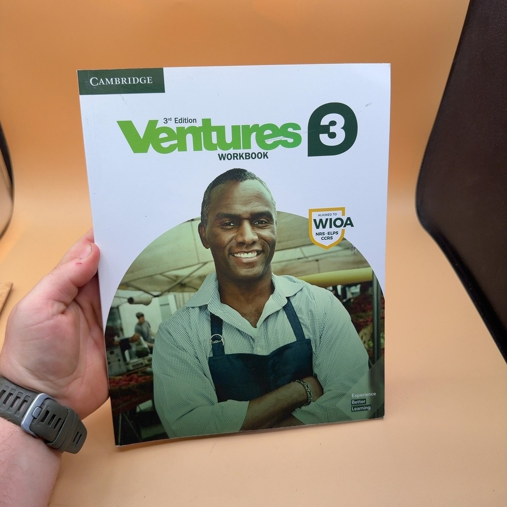 Cambridge Ventures 3 Workbook ESL English Learning 3rd Ed
